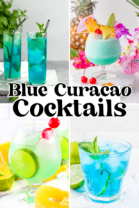 blue curacao cocktails