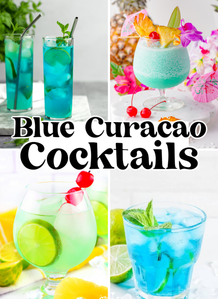 blue curacao cocktails