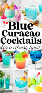 blue curacao liqueur