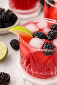 smash blackberry margarita