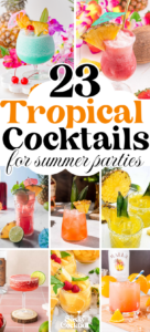 tropical cocktail recipes easy