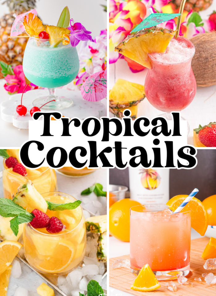 tropical cocktails