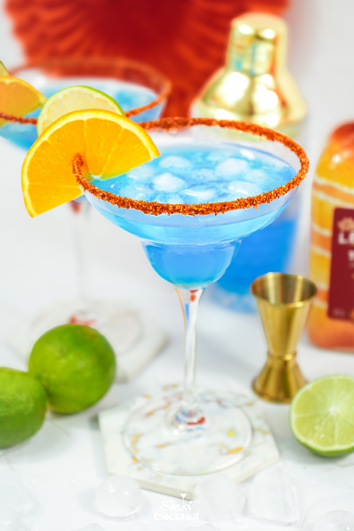 Blue Margarita - The Sassy Cocktail