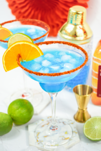 blue tequila cocktail