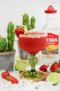 frozen strawberry margarita