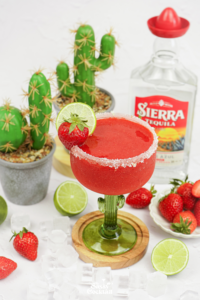 homemade strawberry margarita