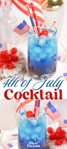 4th of july drink red white and blue