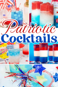 red white and blue cocktails