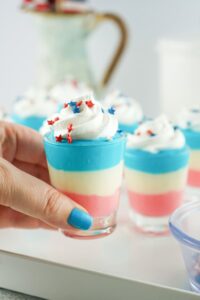 red white and blue cocktails