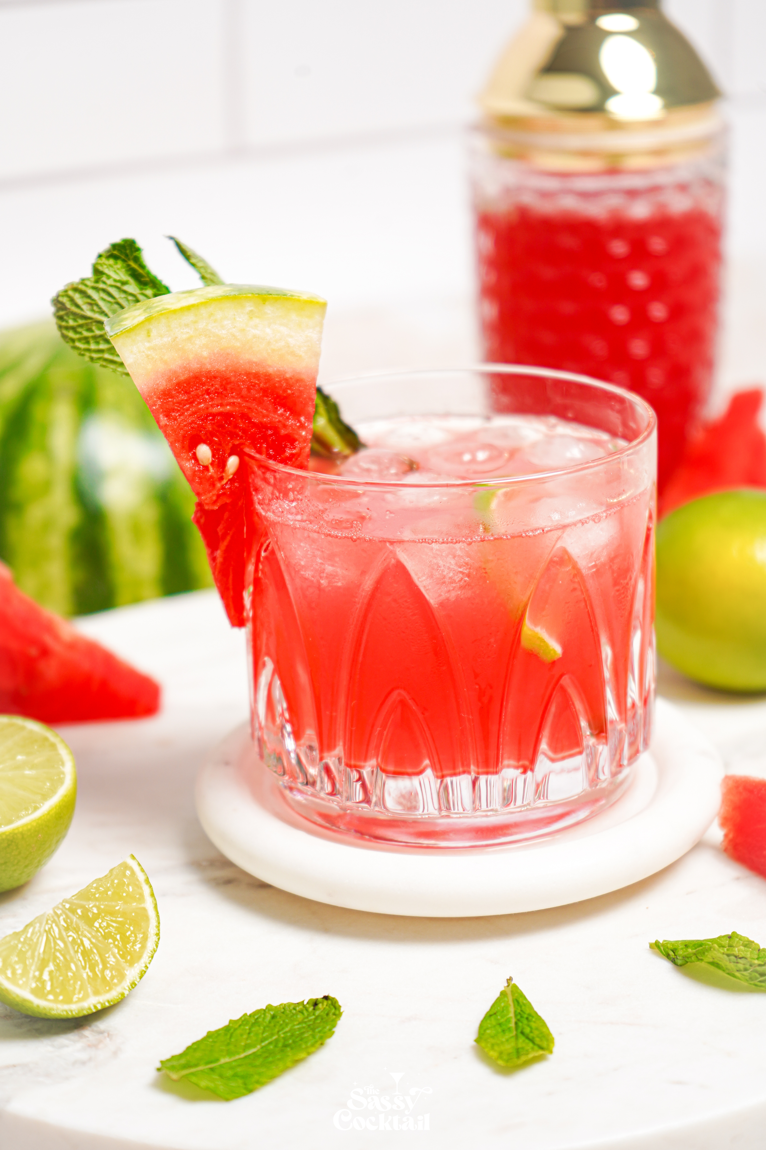 watermelon vodka cocktail