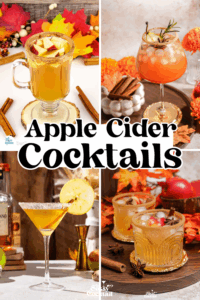 apple cider cocktails