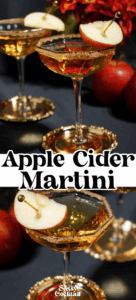 apple pie cider martini