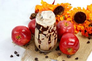 chocolate caramel apple drink