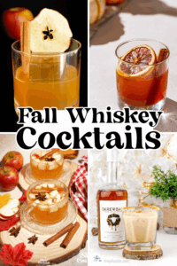 fall whiskey cocktails