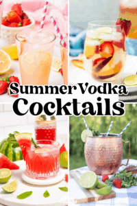 summer vodka cocktails